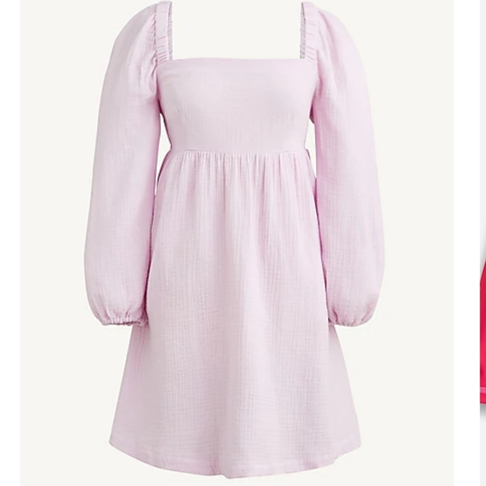 J Crew Soft gauze square neck dress BG502
